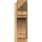Ekena Millwork Merced Rough Sawn Arts and Crafts Outlooker, Western Red Cedar, 6"W x 18"D x 18"H OUT06X18X18MRC03RWR - alternate 3